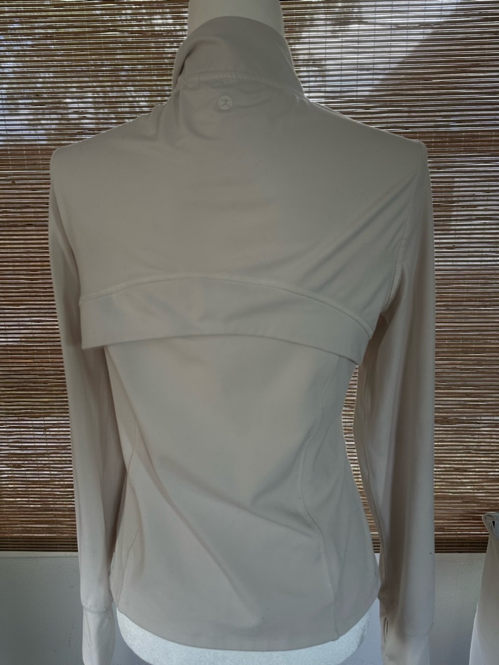 Danskin Off White Full-Zip Active Jacket - Picture 5 of 7